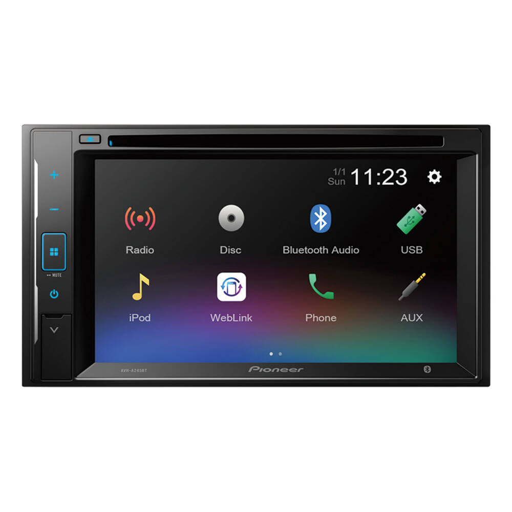Pioneer AVH-A245BT Double DIN Touchscreen Head Unit
