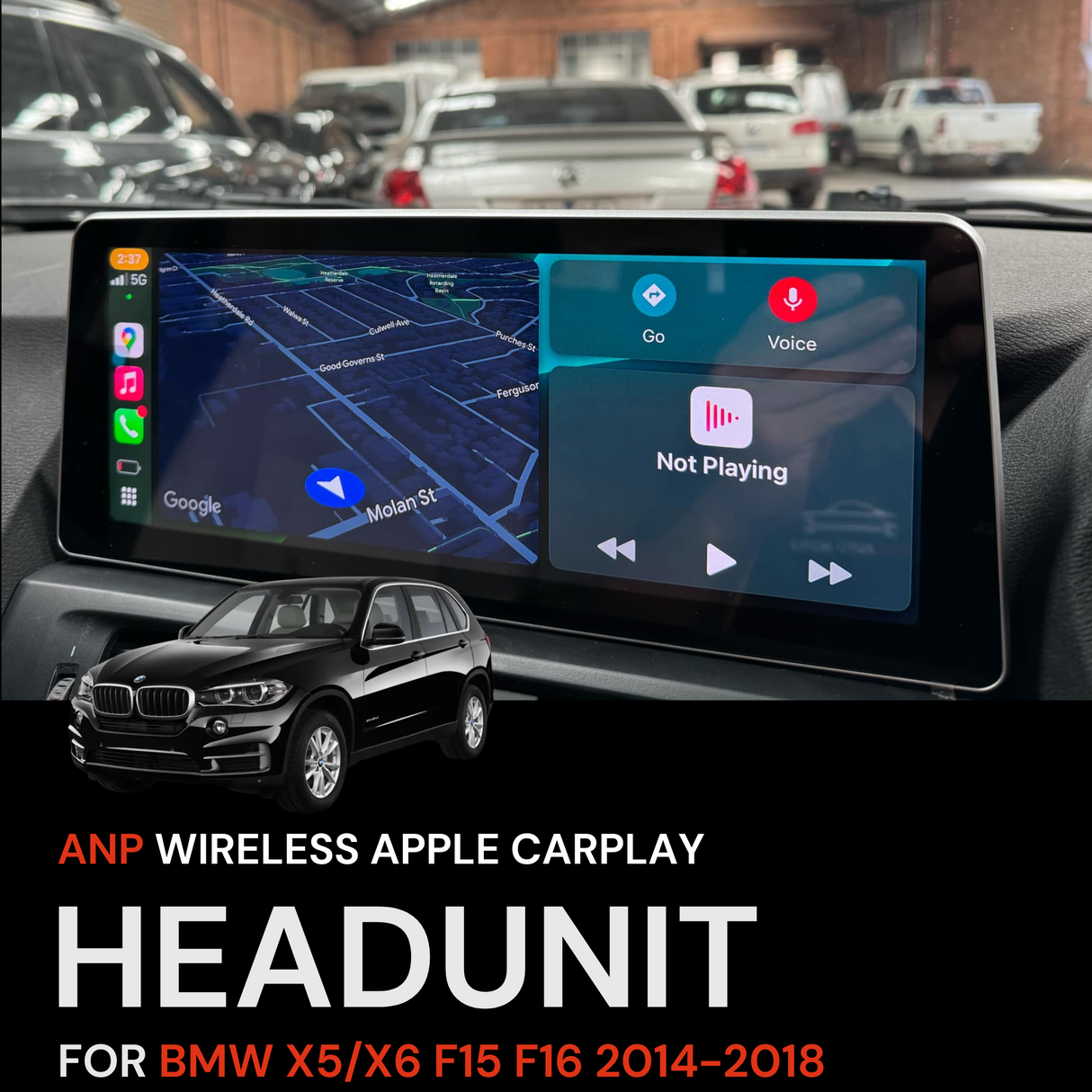 ANP Screen Replacement For BMW X5/X6 F15 F16 2014-2018