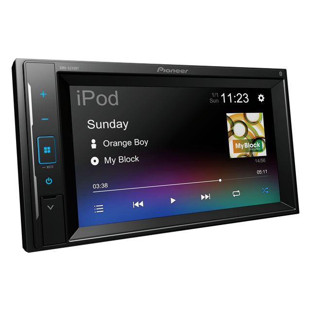Pioneer 6.2" DMH-A245BT Head Unit Receiver with Bluetooth and Weblink