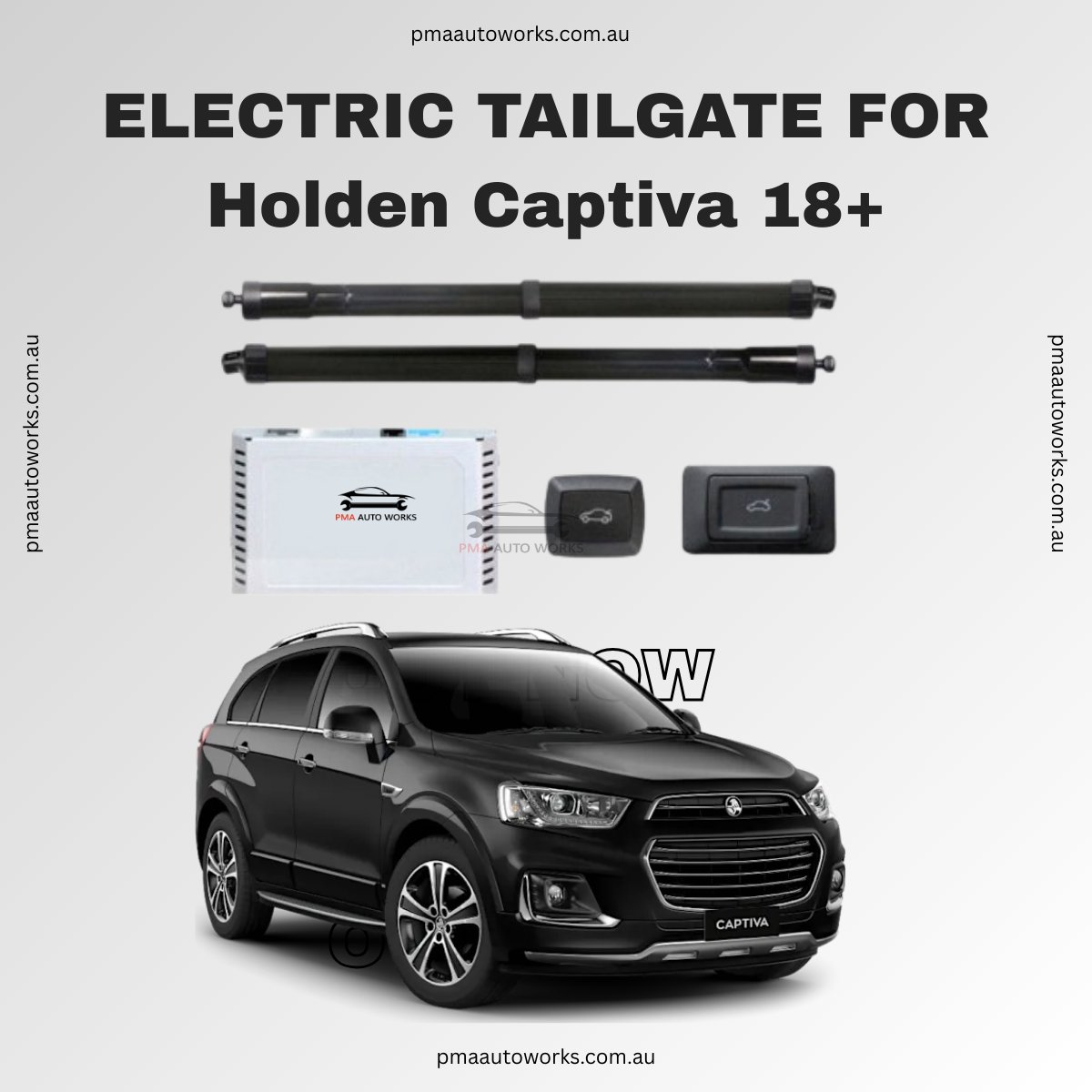 Electric Tailgate For Holden Captiva 18+