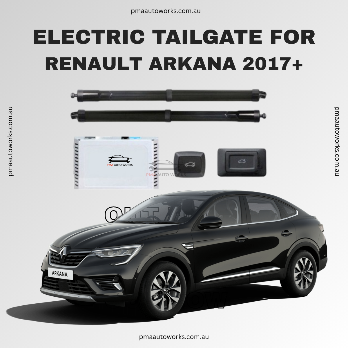 Electric Tailgate For Renault Arkana 2017+