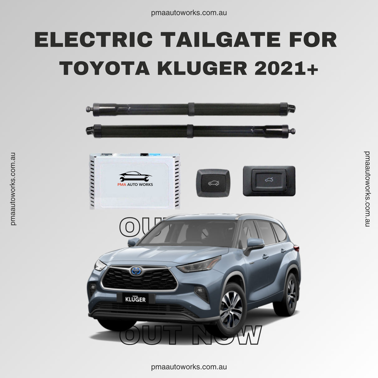 Electric Tailgate For Toyota Kluger 2021+