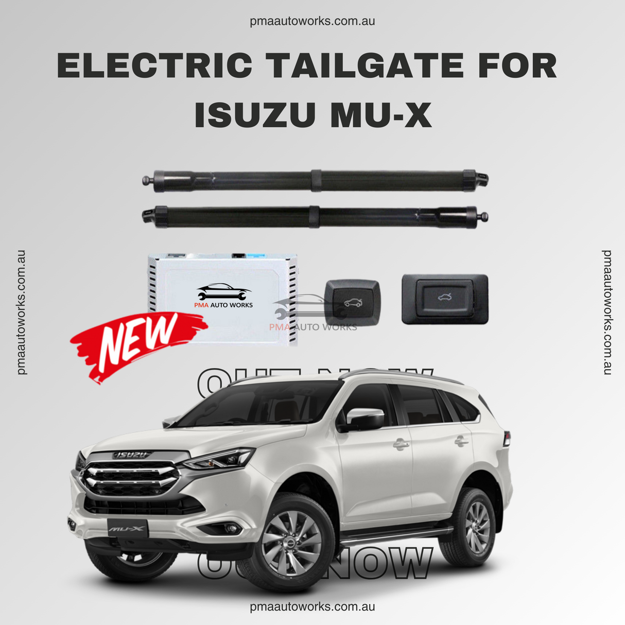 Electric Tailgate For Isuzu MUX 2020-2025