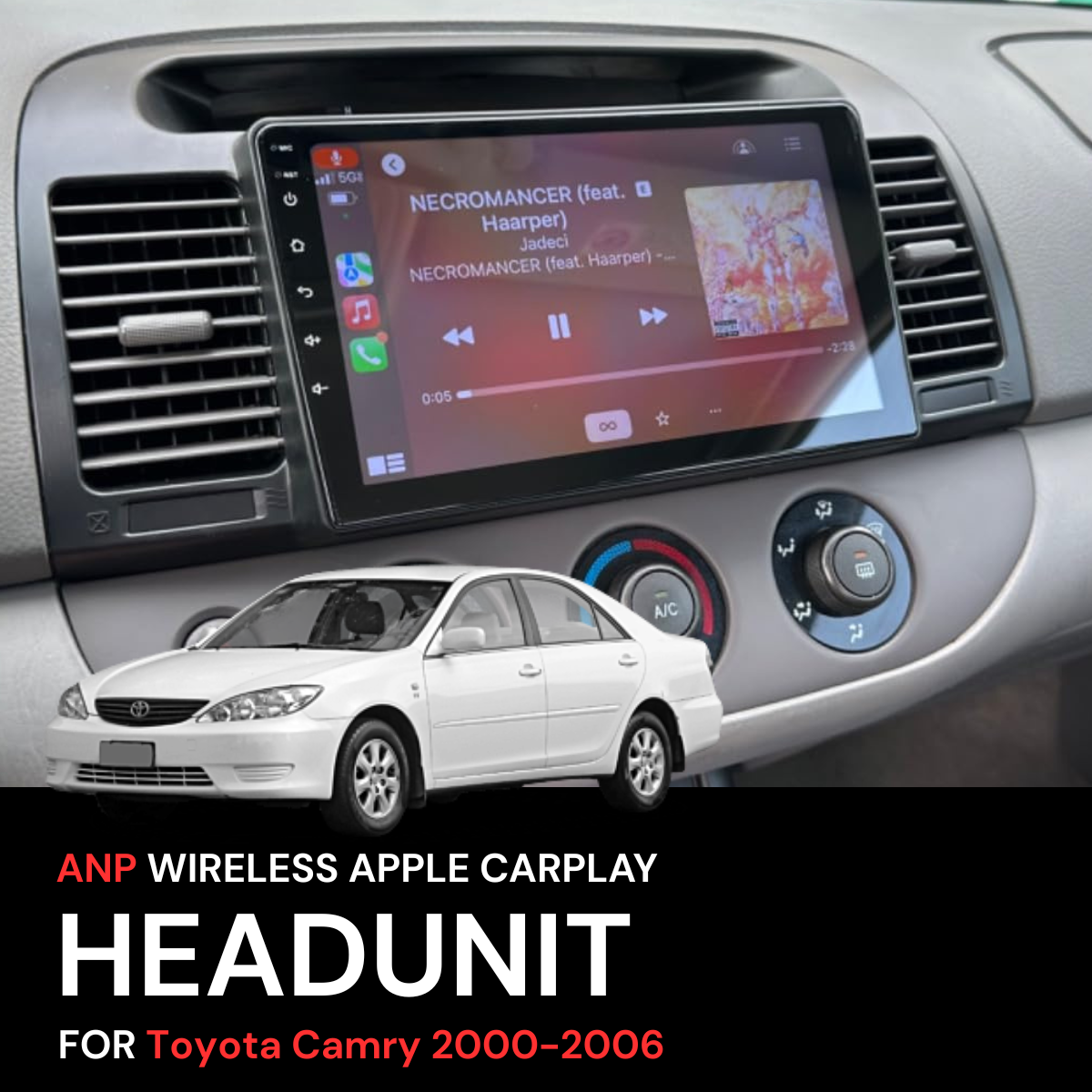 ANP Apple CarPlay Android Auto Screen For Toyota Camry 2000-2006