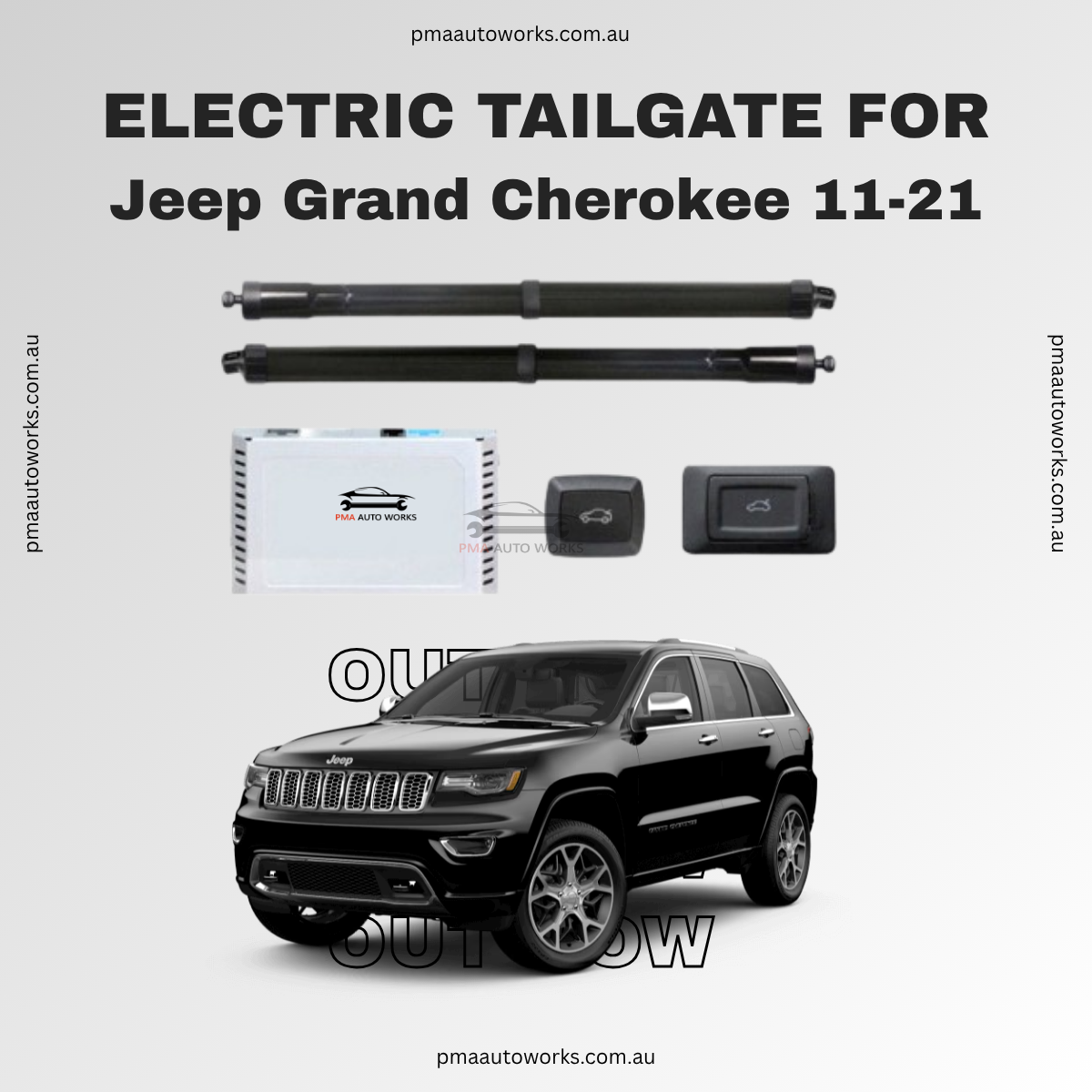 Electric Tailgate For Jeep Grand Cherokee 2011-2021