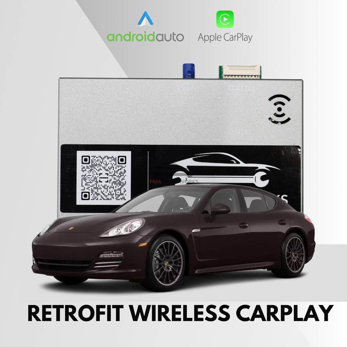 Retrofit Wireless Apple CarPlay For Porsche Panamera PCM 4