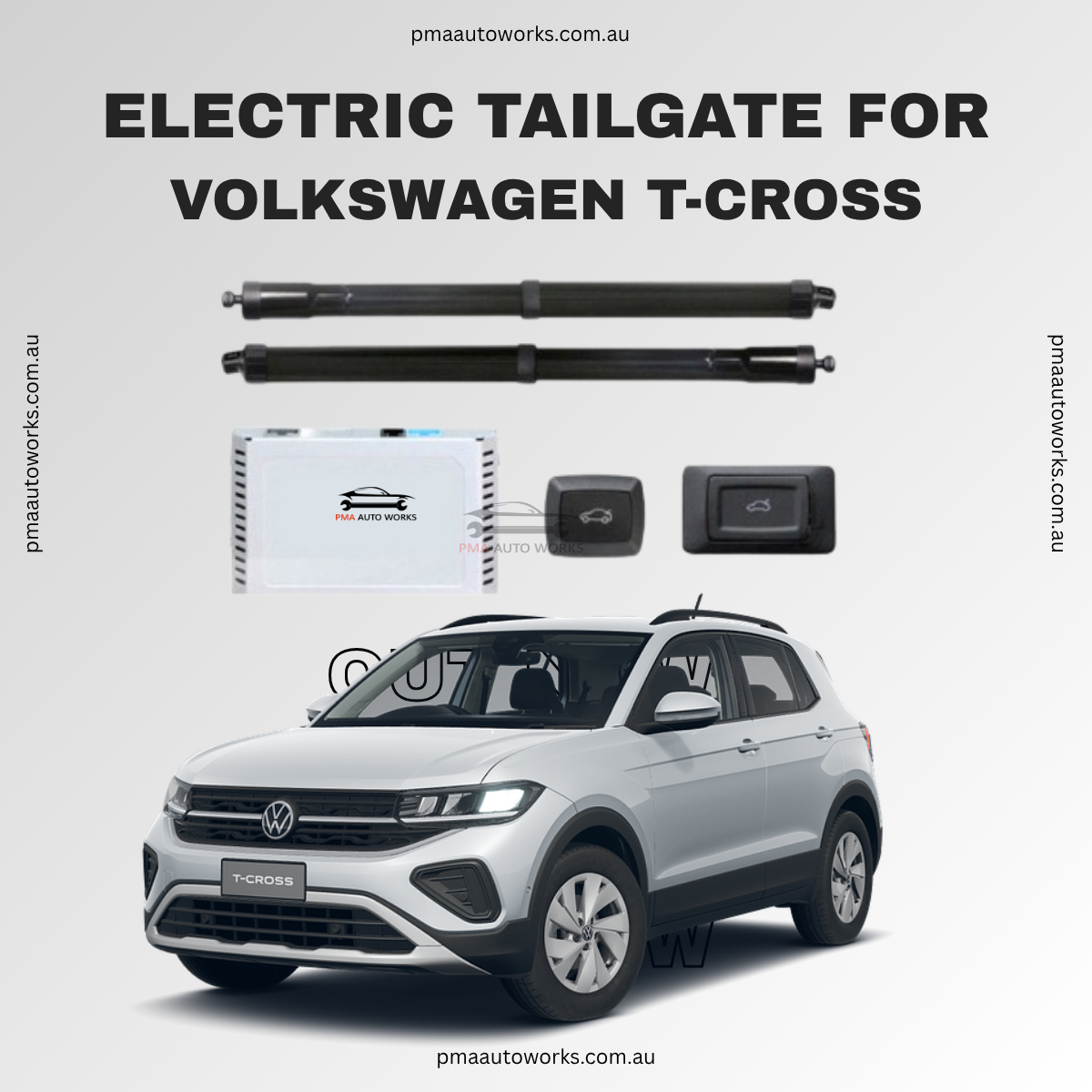 Electric Tailgate For Volkswagen T-Cross 2024+