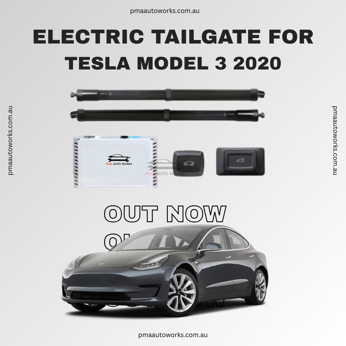 Electric Tailgate For Tesla Model 3 2020