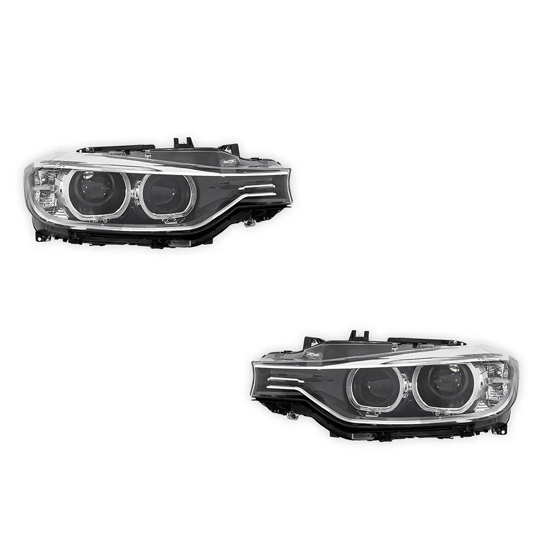 Original USED Headlight Xenon L+R Set Fit BMW 3 Series F30 F31