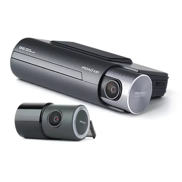 IROAD X30 Dashcam 3 Channel Front + Rear + Internal Dash Cam