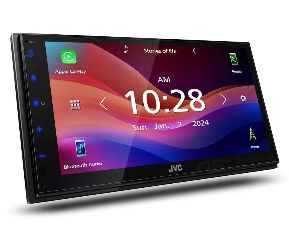 JVC KW-M590BT 6.8" Apple CarPlay Android Auto Head Unit