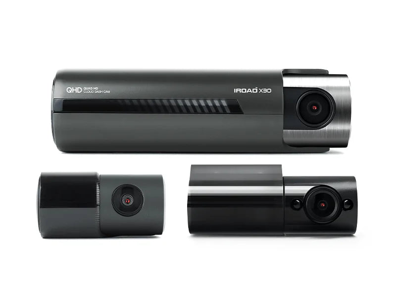 IROAD X30 Dashcam 3 Channel Front + Rear + Internal Dash Cam