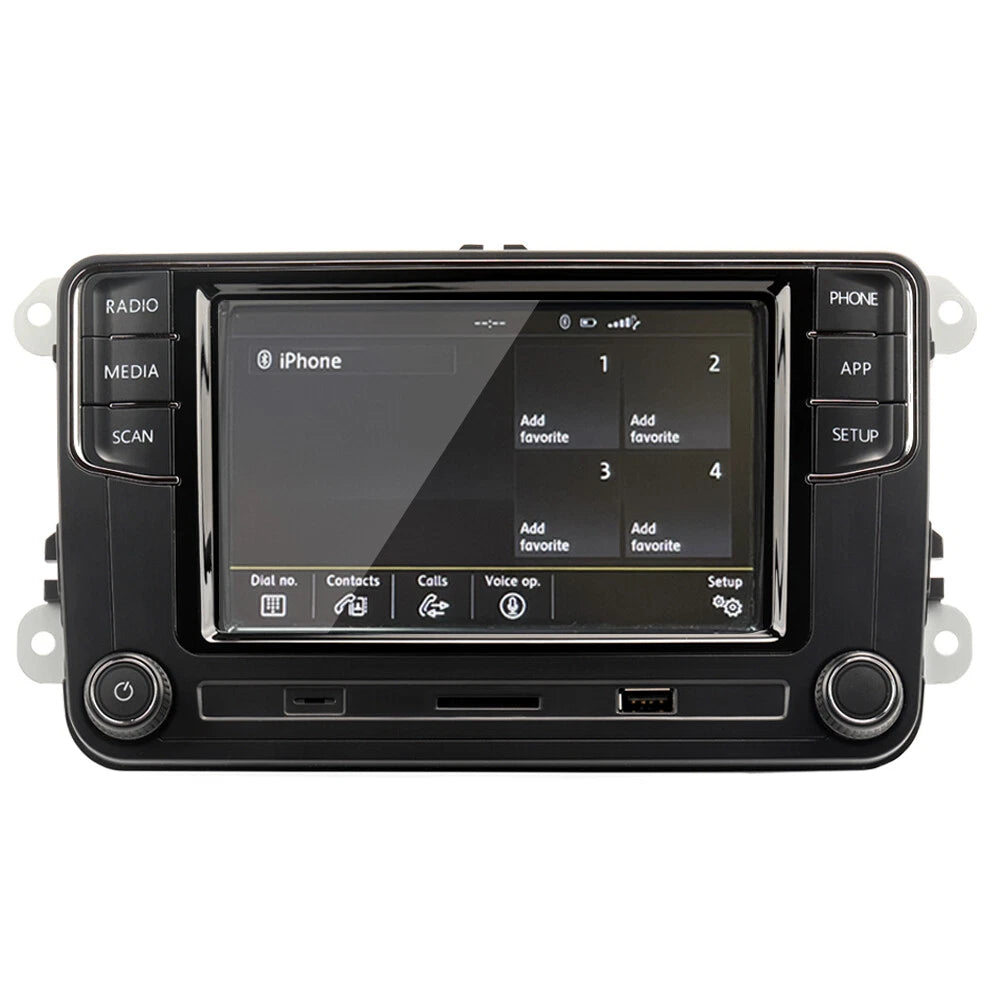 RCD 360 Pro II for Volkswagen VW Apple Car Play + Android Auto Fit Polo, Golf, Tiguan, Jetta, Caddy, Amarok, EOS, Transporter, Passat, CC