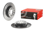Brembo 08.B413.11 (Single) Brake Disc Rotor Rear 272mm for VAG group Audi, VW, Seat, Skoda Audi A3 8P1, 8PA, 8V1, 8VK VW Golf VI & VII Passat 2004–2022
