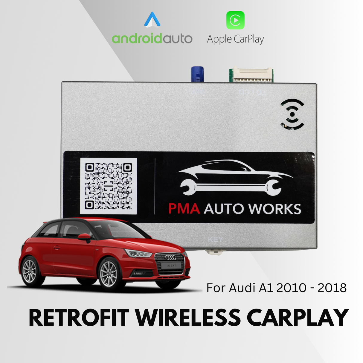 Retrofit Wireless Apple CarPlay For Audi A1 2010 – 2018