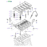 New Complete Cylinder Head Assembly For 2.4L VM Ford Transit 6C1Q6C032CA / 1433148