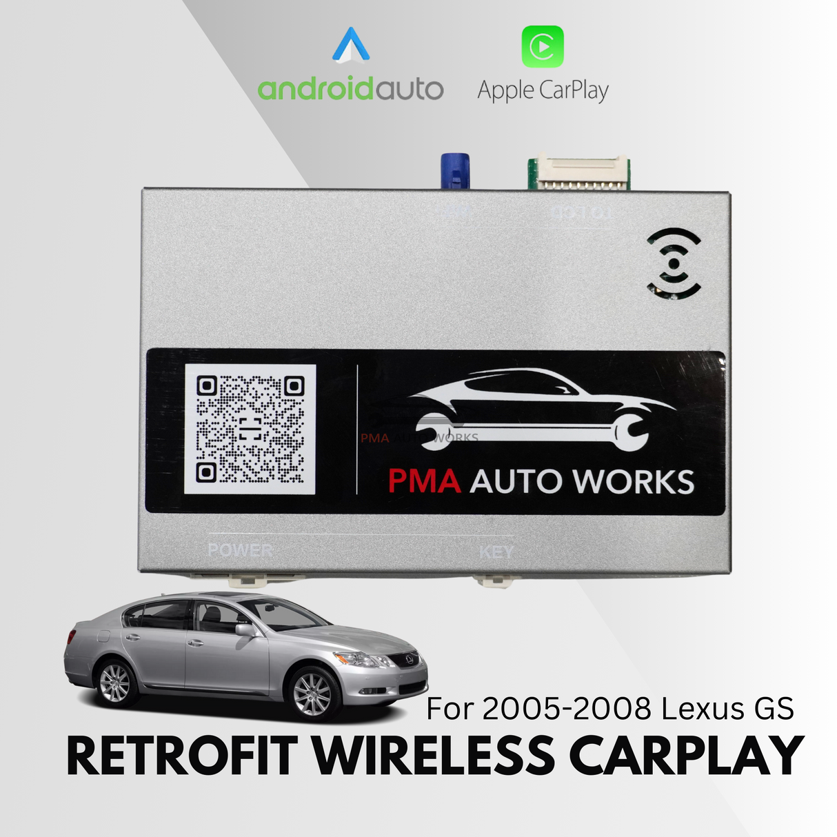 Retrofit Wireless Apple CarPlay For 2005-2008 Lexus GS