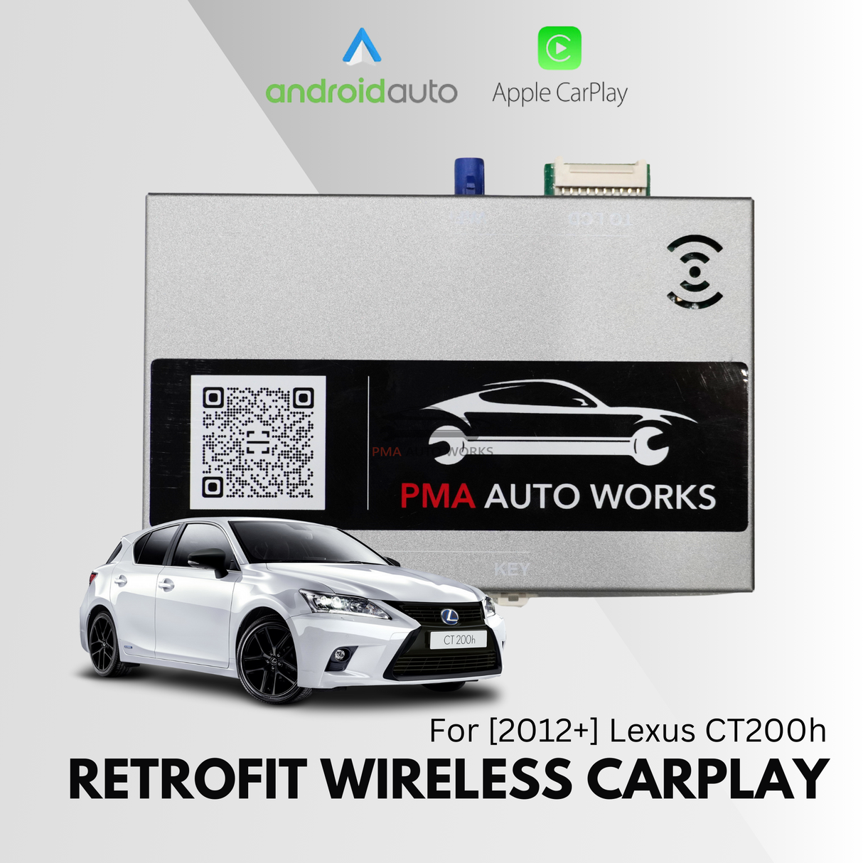 Retrofit Wireless Apple CarPlay For [2012+] Lexus CT200h