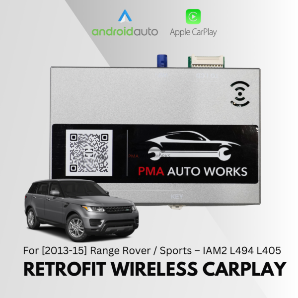 Retrofit Wireless Apple CarPlay Android Auto For Range Rover Sport IAM2 L494 L405 2015-2015