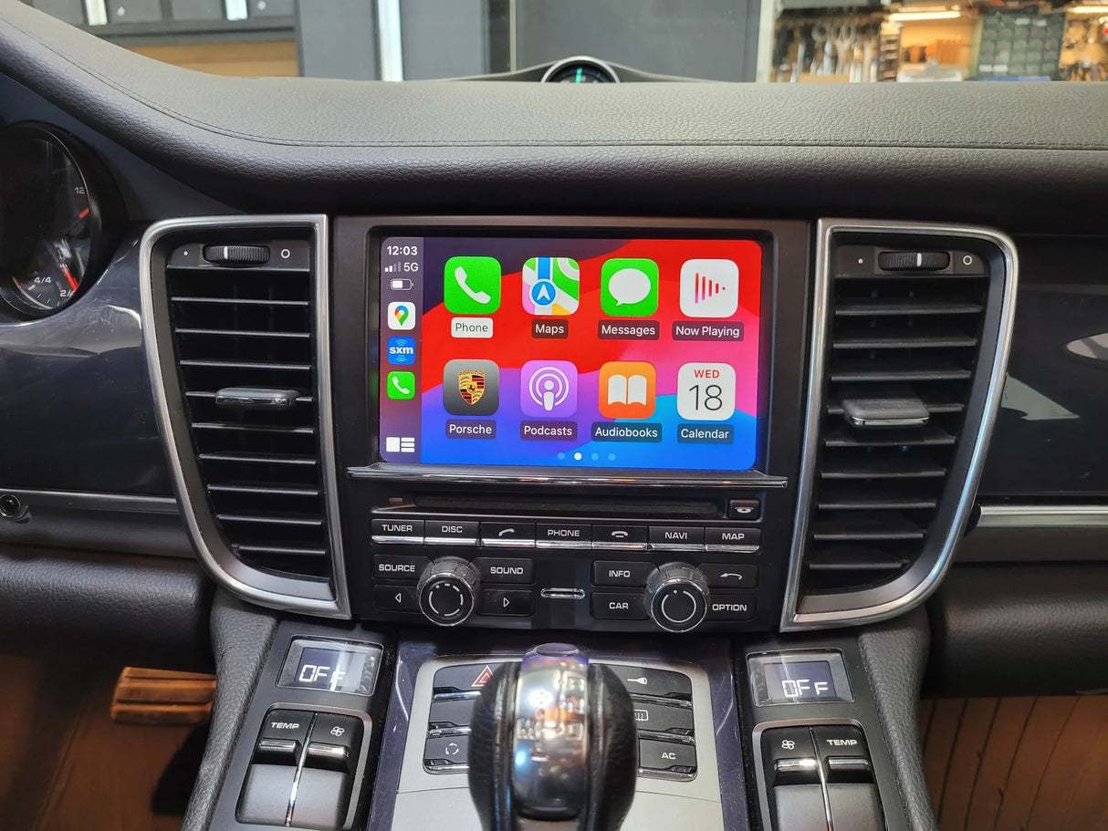 Retrofit Wireless Apple CarPlay For Porsche Panamera PCM 4