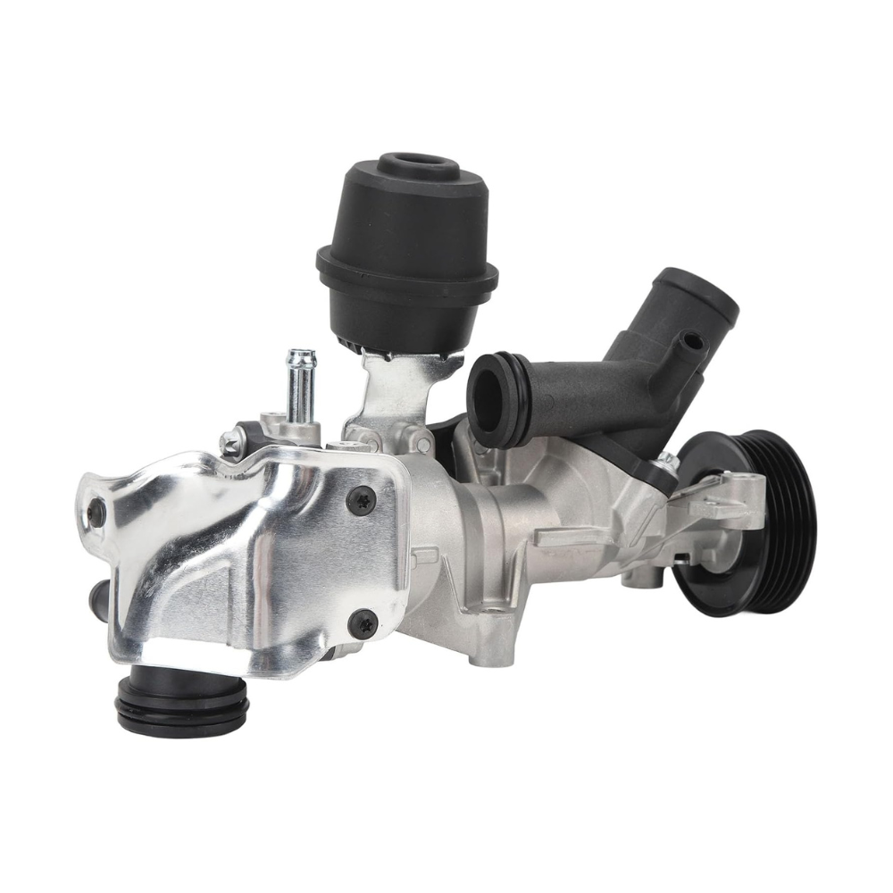 Engine Water Pump 2702000800 Aluminium Coolant Water Pump Replacement for Benz A‑CLASS B‑CLASS CLA Coupe GLA‑CLASS