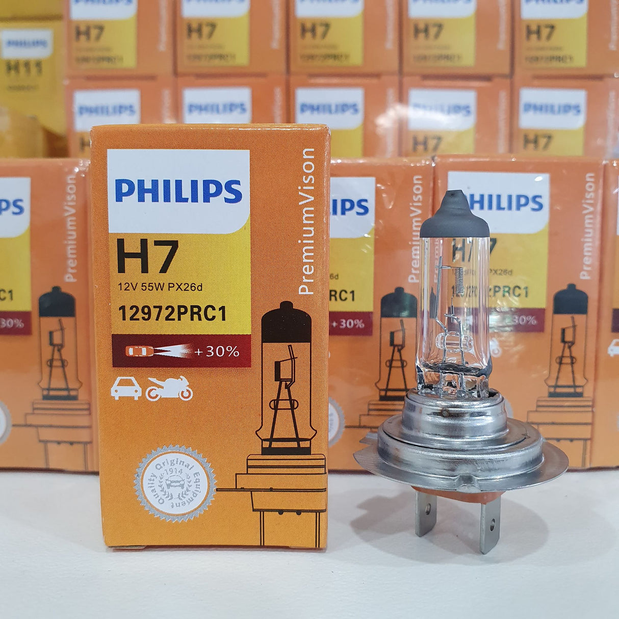 PHILIPS H7 Standard 12V 55W 12972PRC1