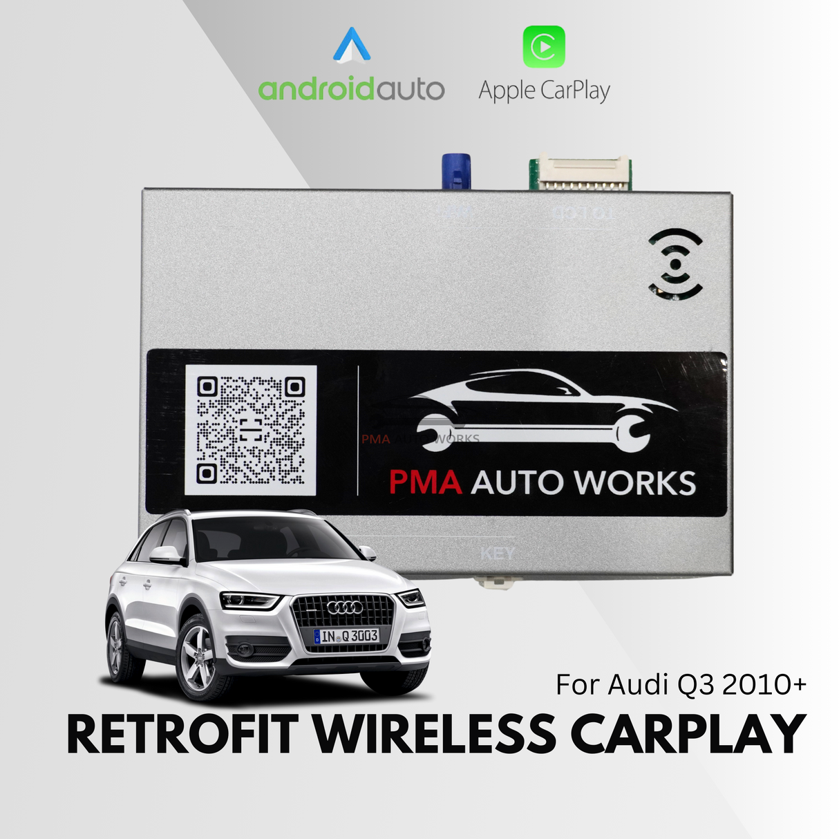 Retrofit Wireless Apple CarPlay For Audi Q3 2010+