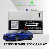 Retrofit Wireless Apple CarPlay For Maserati Ghibli 2013-2020