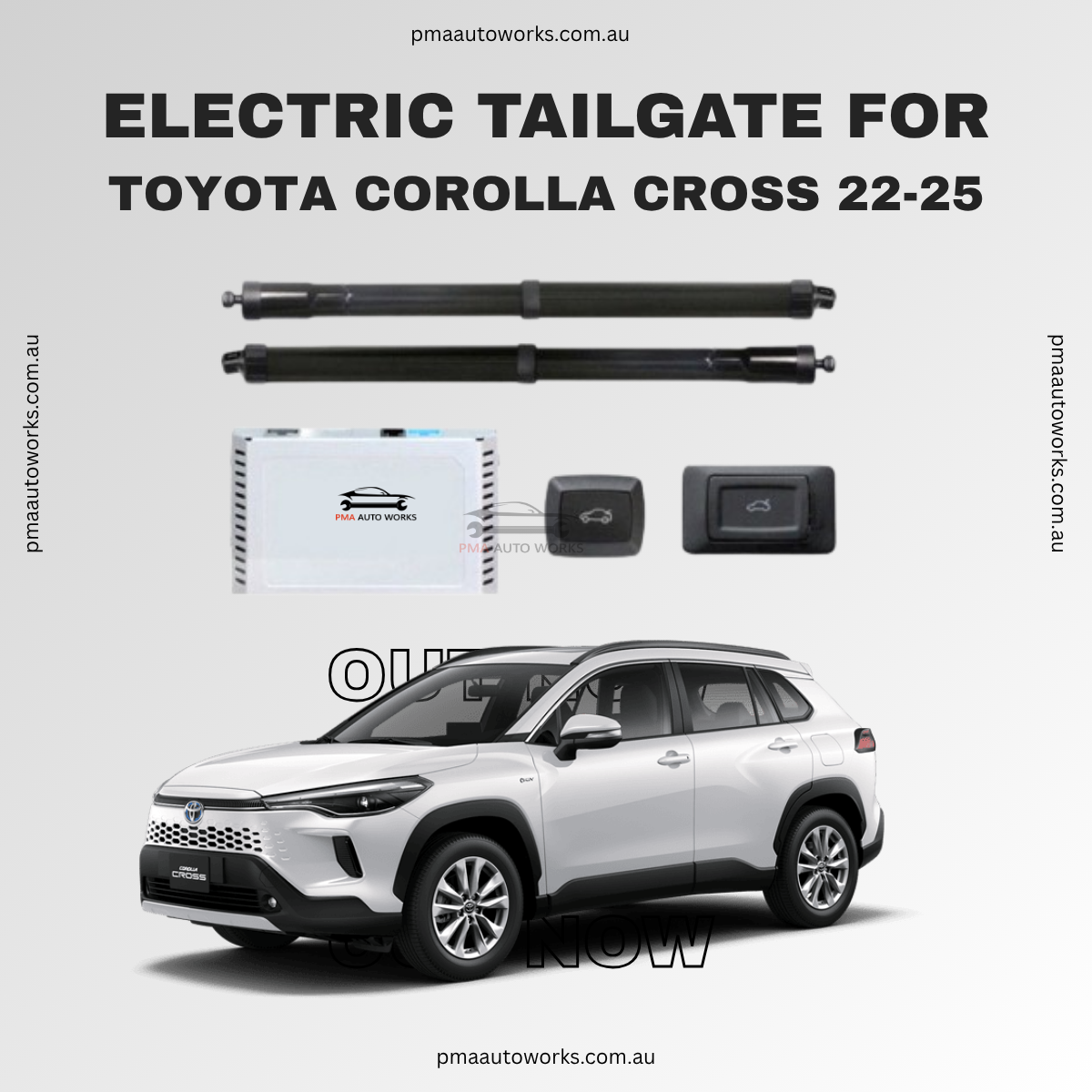 Electric Tailgate For Toyota Corolla Cross 2022 2025
