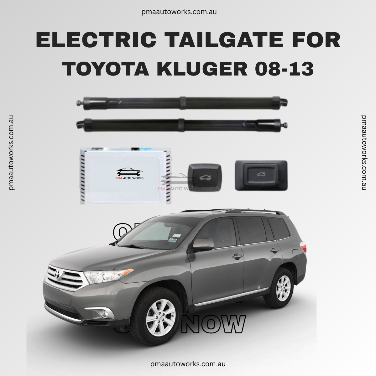 Electric Tailgate For Toyota Kluger 2008-2013