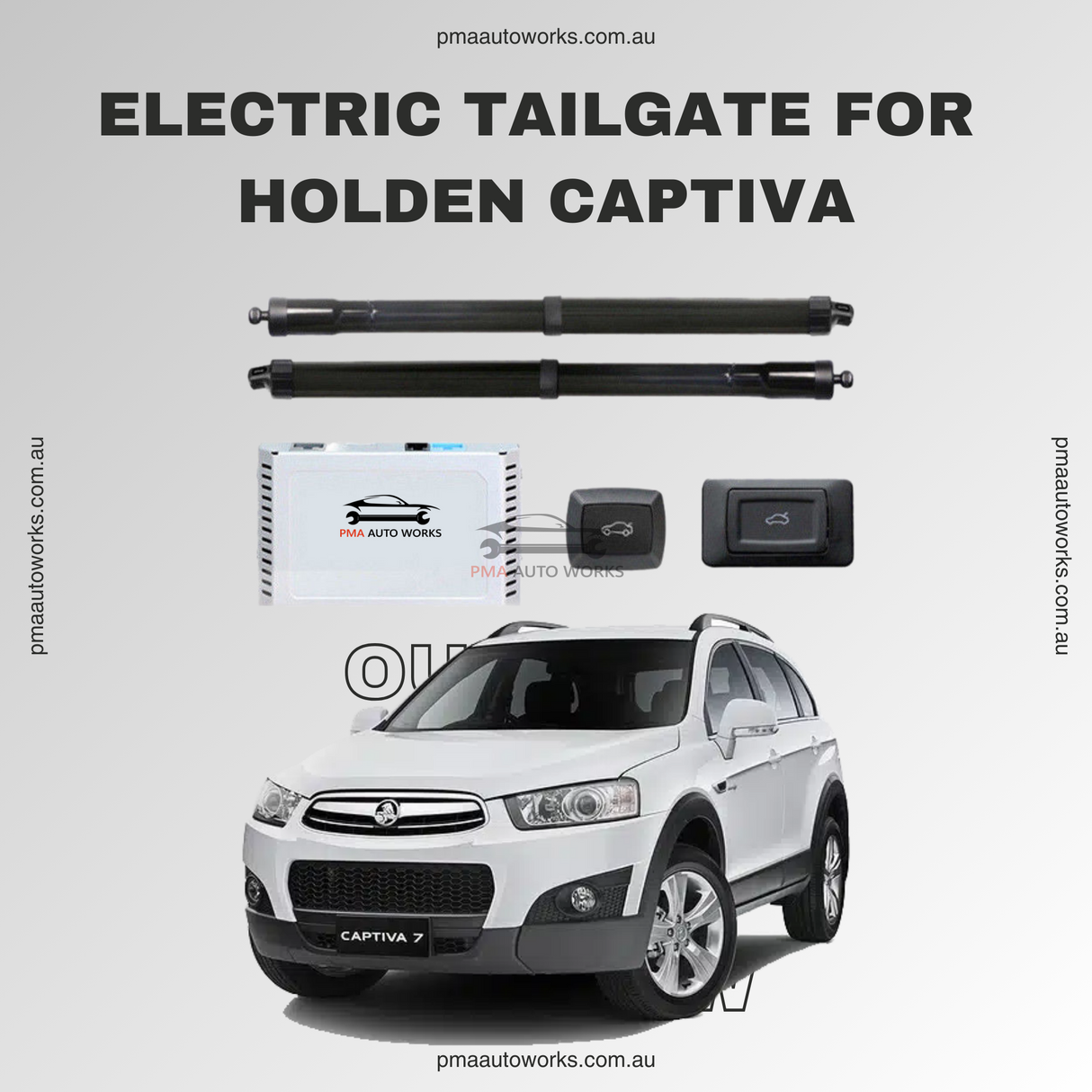 Electric Tailgate For Holden Captiva