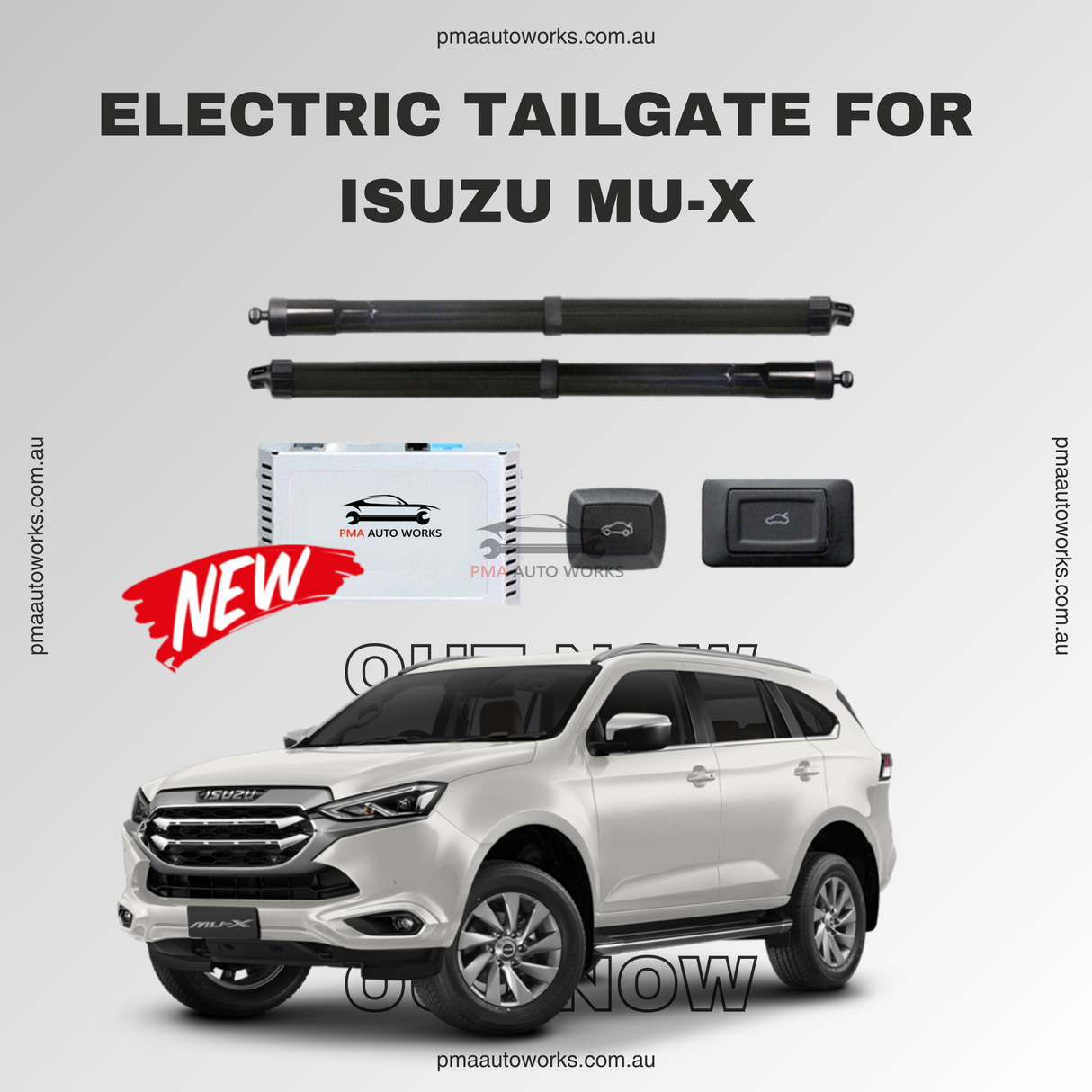 Electric Tailgate For Isuzu MU-X