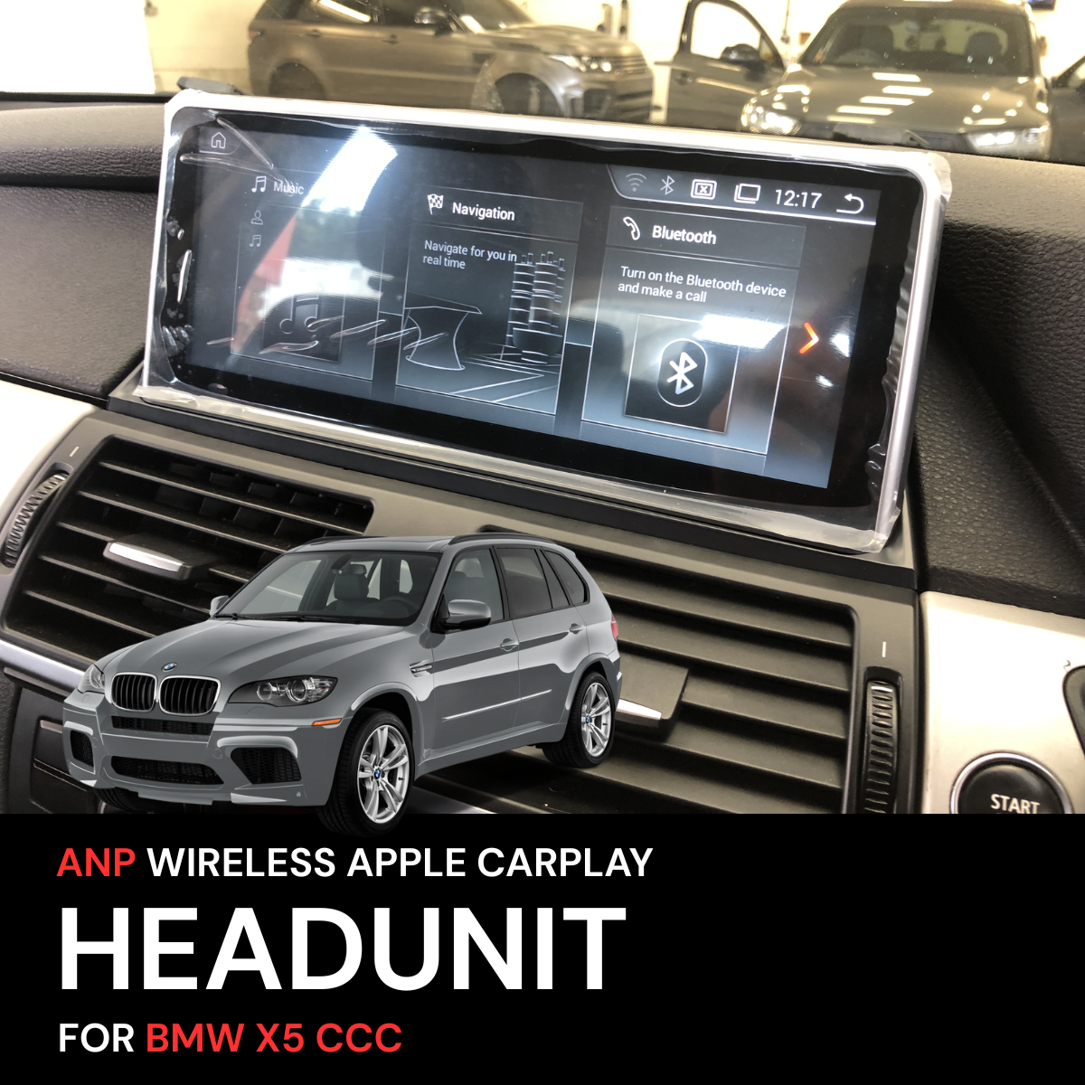 ANP Screen Replacement For BMW X5 E70 CCC