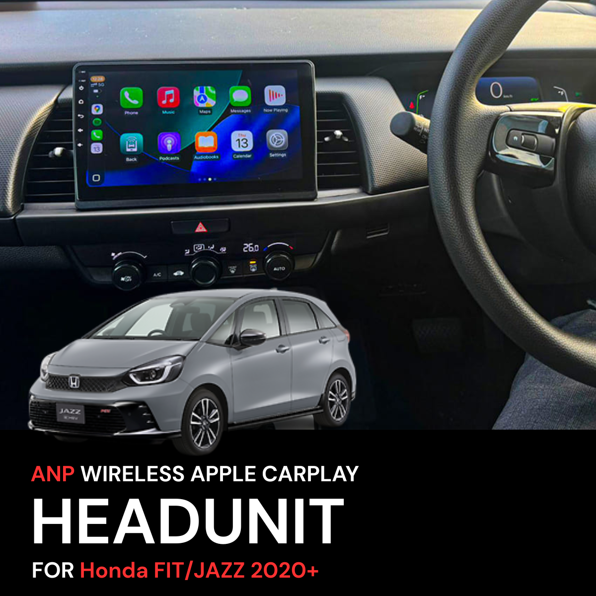 ANP CarPlay Android Screen For Honda FIT/JAZZ 2020+