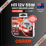 Genuine OSRAM H11 – DUO NIGHT BREAKER LASER 64211NL