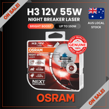 Genuine OSRAM H3 – DUO NIGHT BREAKER LASER 64151NL