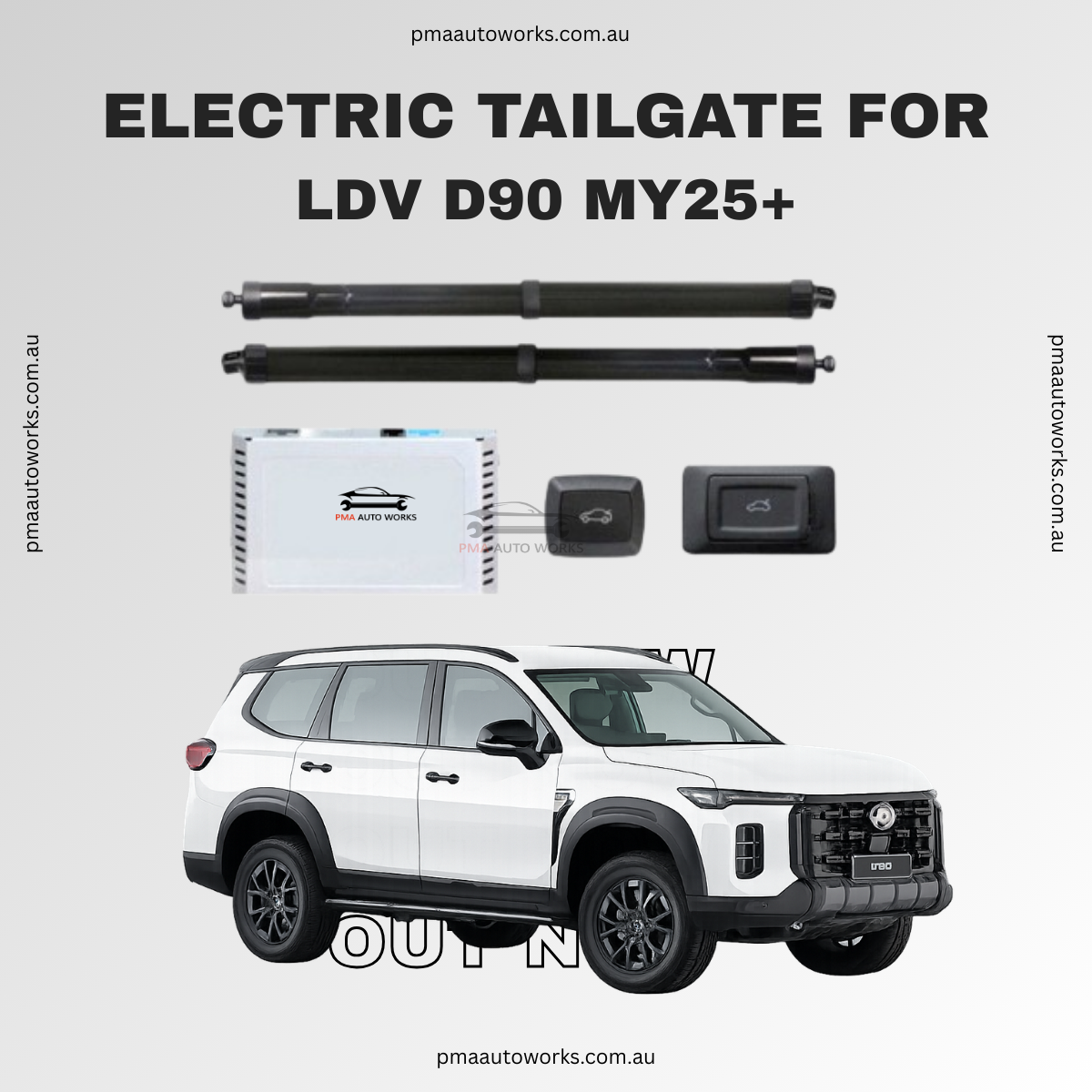 Electric Tailgate For LDV D90