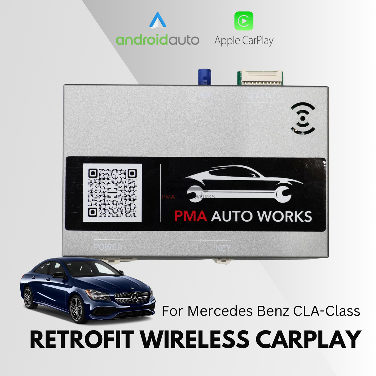 Retrofit Wireless Apple CarPlay For Mercedes Benz CLA-Class MY 15-19