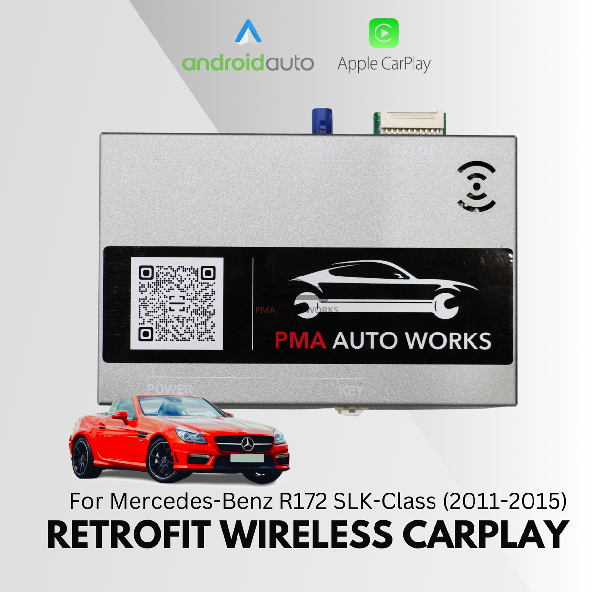 Retrofit Wireless Apple CarPlay For Mercedes-Benz R172 SLK-Class (2011-2015)