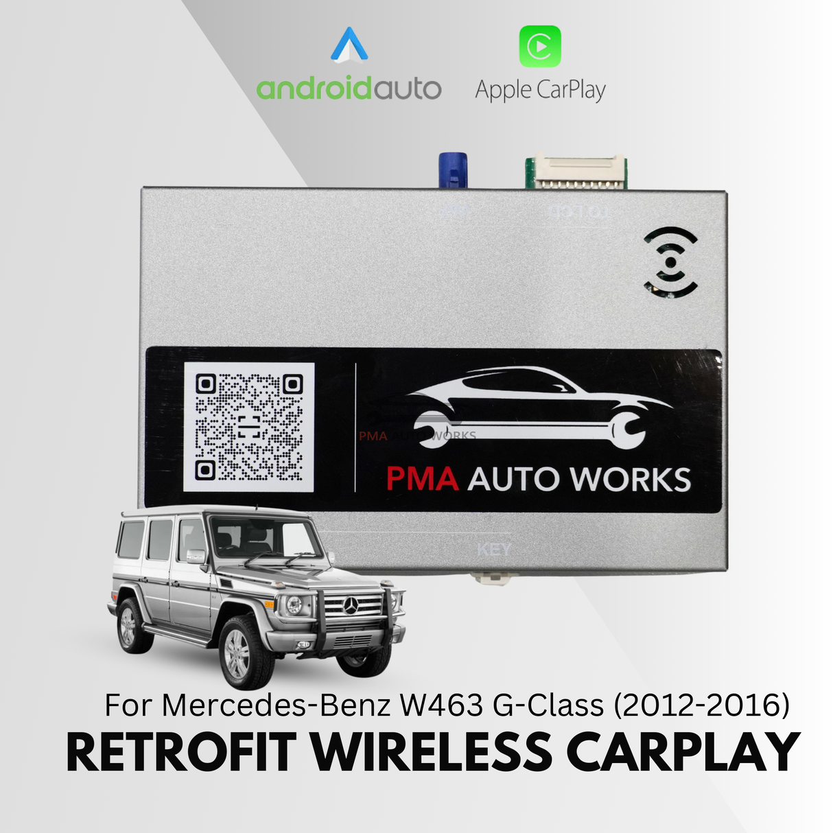 Retrofit Wireless Apple CarPlay For Mercedes-Benz W463 G-Class (2012-2016) – NTG4.5