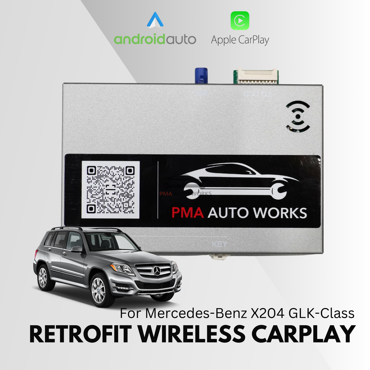 Retrofit Wireless Apple CarPlay For Mercedes-Benz X204 GLK-Class (2011-2015) NTG4.5/NTG4.7