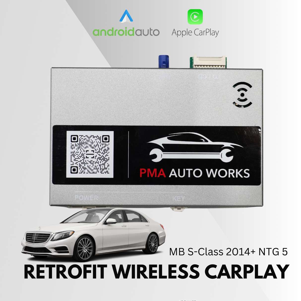 Retrofit Wireless Apple CarPlay For Mercedes-Benz S-Class 2014+ NTG 5