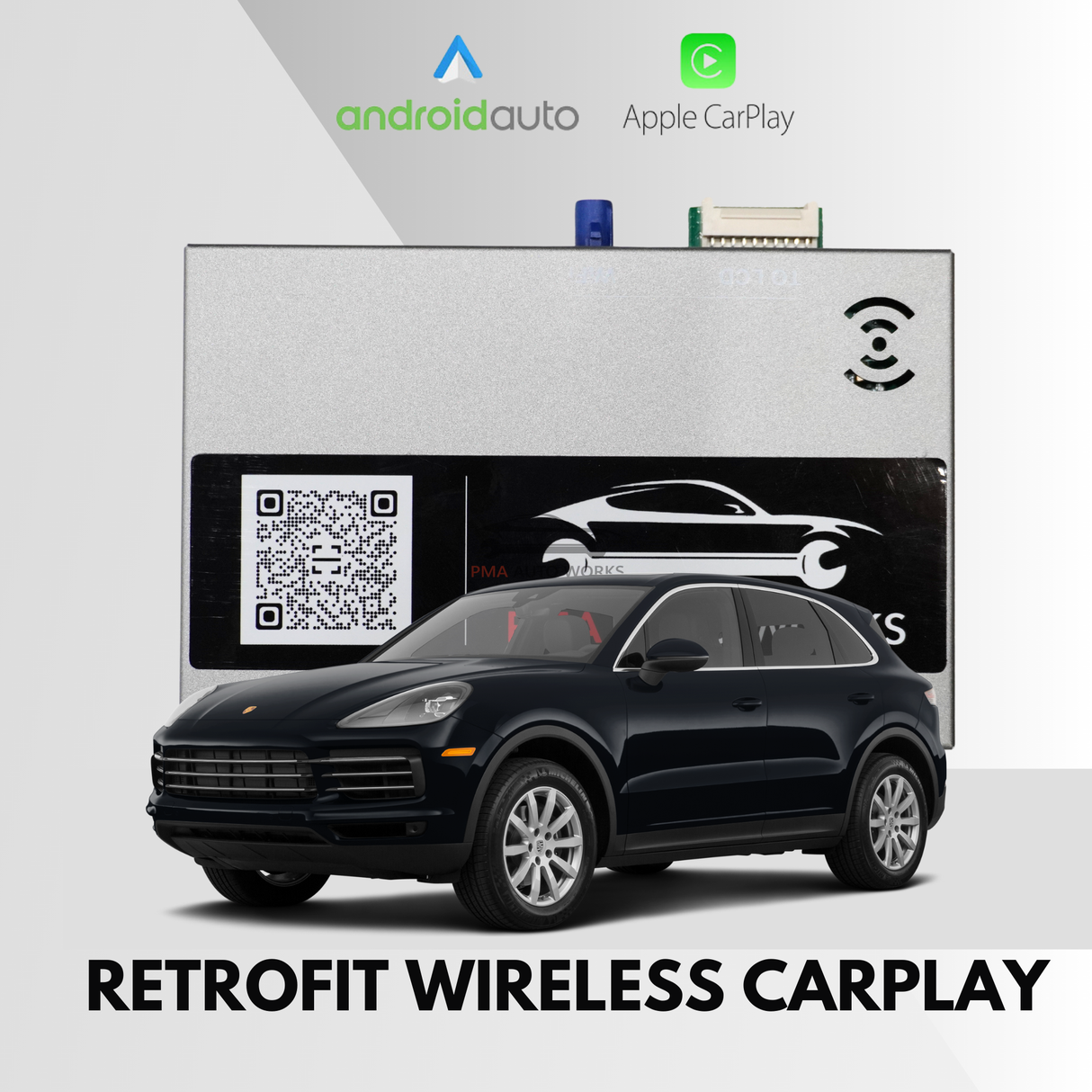 Retrofit Wireless Apple CarPlay For Porsche Cayenne PCM4.0 2016+