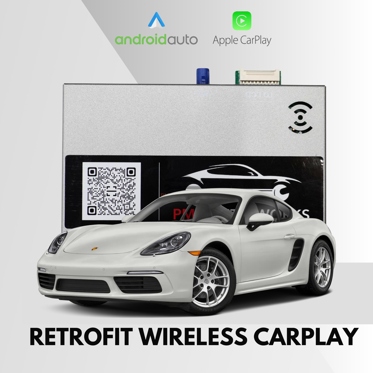 Retrofit Wireless Apple CarPlay For Porsche Cayman PCM4.0 2016+