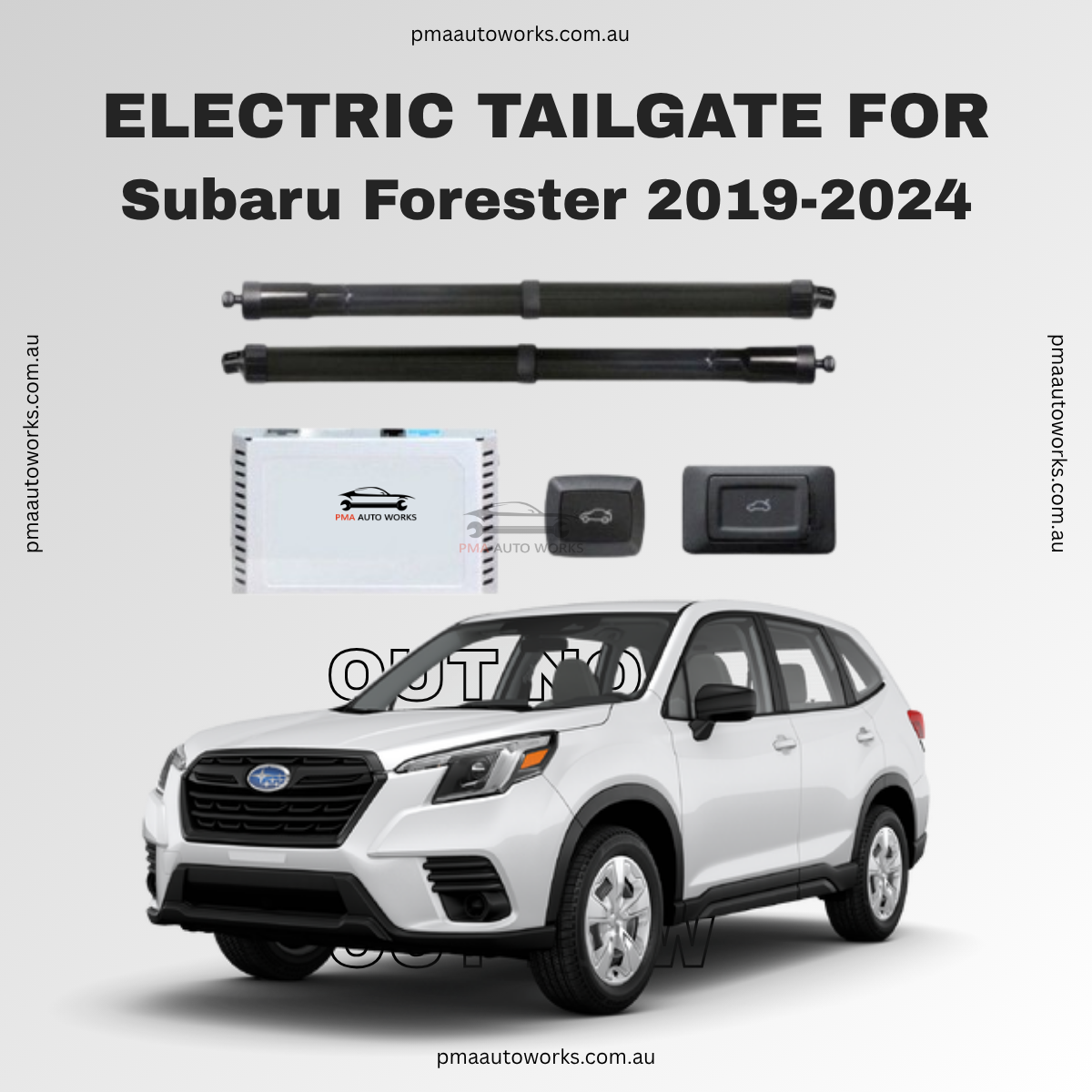 Electric Tailgate For Subaru Forester 2019-2024