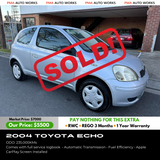 2004 Toyota Echo | ODO 230.000 KMs