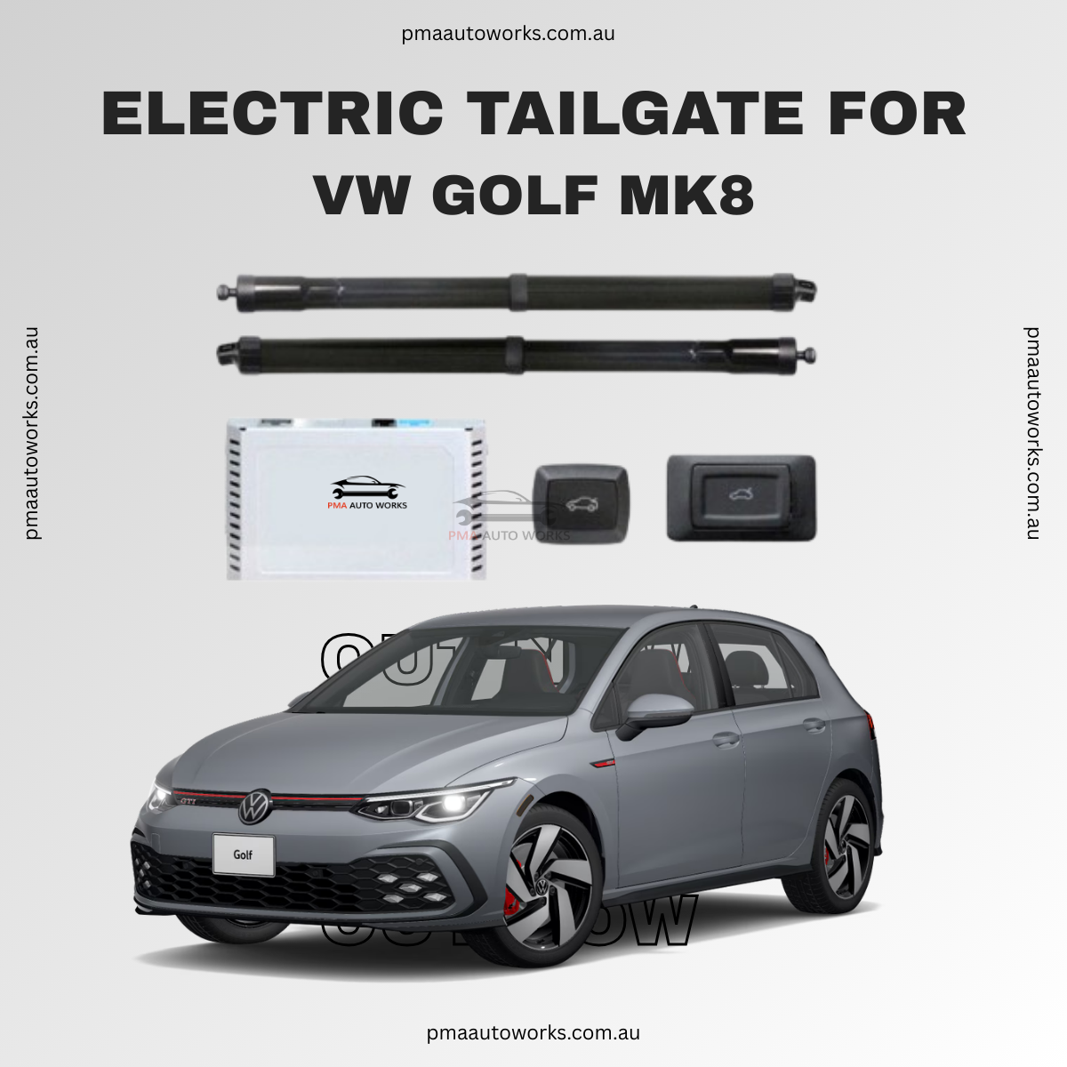 Electric Tailgate For Volkswagen Golf MK8