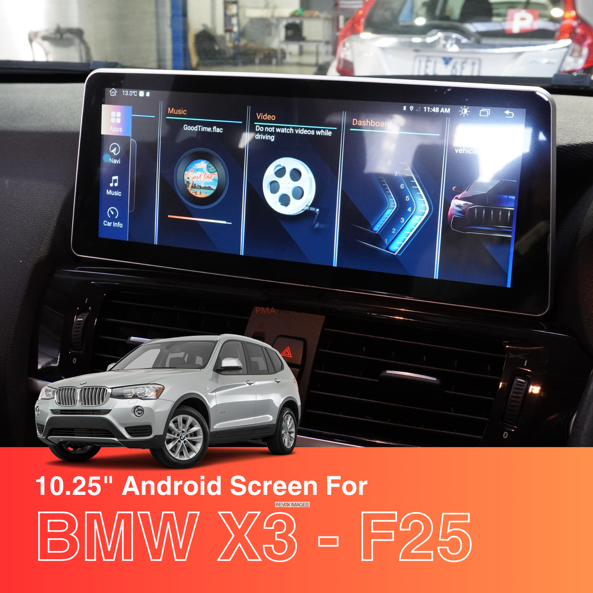 ANP Screen Replacement For BMW X3 F25