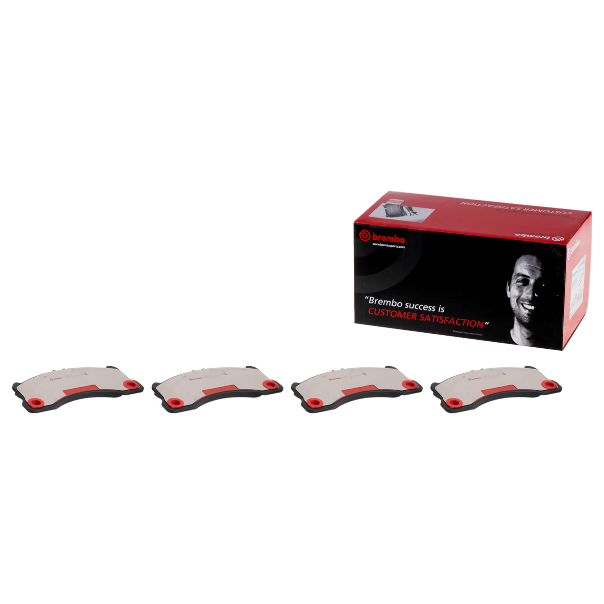 Brembo P65021N Prime Ceramic Brake Pad Set Rear For 2011–2018 Porsche Cayenne, 2015–2018 Porsche Macan, 2010–2020 Porsche Panamera, Volkswagen Touareg 2011+