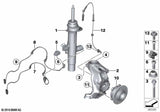 37116793866 Front Right Air Suspension Shock Absorber For BMW 3 Series F30 F31 F32 F33 (Copy)